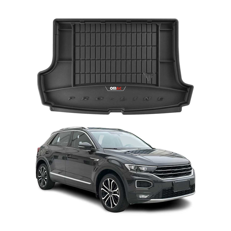 Vasca portabagagli in gomma OMAC per VW T-Roc 2017-2022, vasca portabagagli in TPE, nera