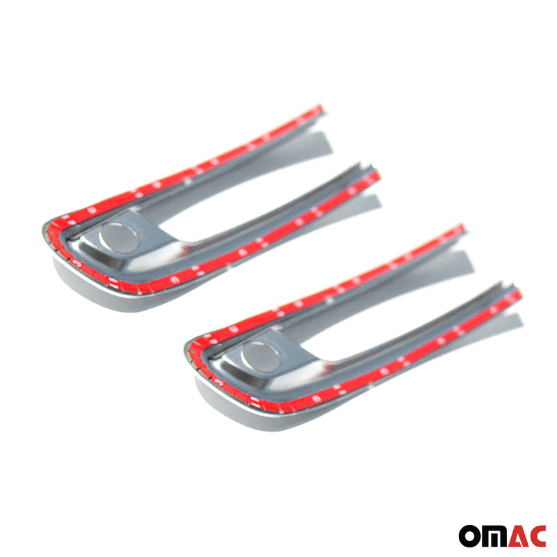 Cornice per fendinebbia per Range Rover Evoque 2011-2018 ABS cromato 2x