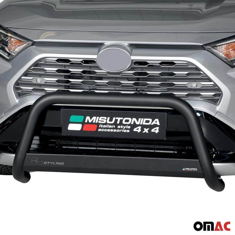 Barra di protezione anteriore per Toyota RAV4 XA50 2019-2025 Ibrida ø63 Nero 