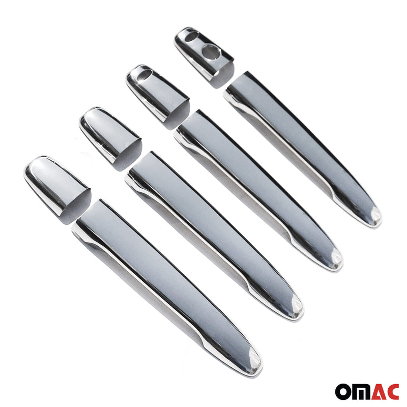 Copri maniglia porta, copri maniglia porta per Citroen C-Crosser 2007-2012 in acciaio inox 8 pezzi 