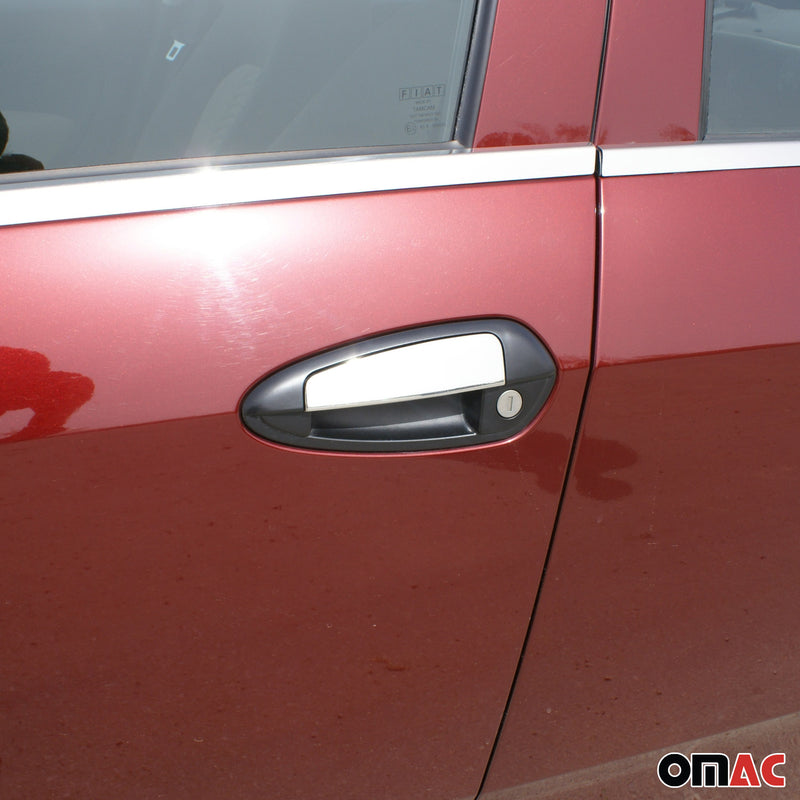 Copri maniglia porta, copri maniglia porta per Fiat Linea 2007-2018 4 porte in acciaio inox 4x 
