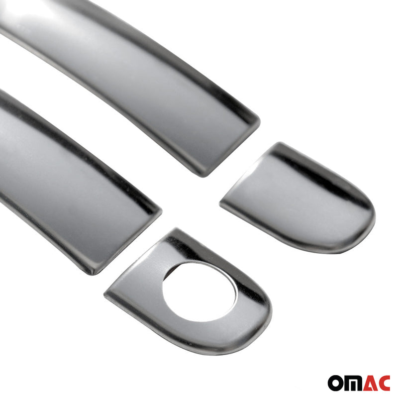 Copri maniglia porta, copri maniglia porta per Skoda Roomster 2006-2015 in acciaio inox argento 4 pezzi 