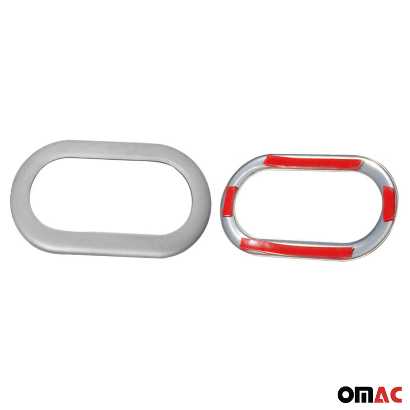 Cornice indicatore di direzione, copertura indicatore laterale per VW Golf 1997-2003 in acciaio inox argento 