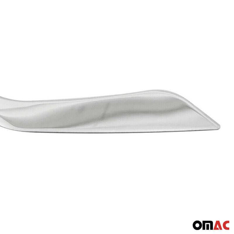 Cornice per fendinebbia per Ford Transit Tourneo Custom in acciaio inox 2x 