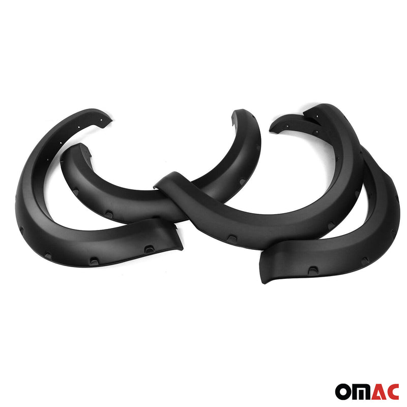 Parafanghi passaruota allargati per Ford Ranger 2015-2024 ABS argento 4 pezzi