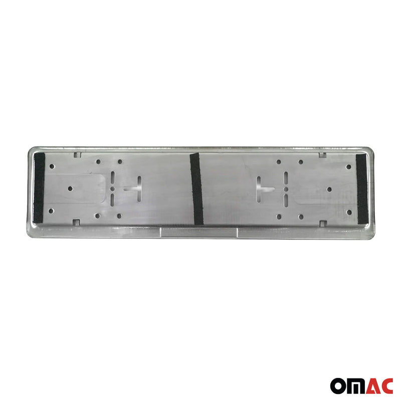 Portatarga per VW Golf 8 2019-2025 in acciaio inox 2 pezzi