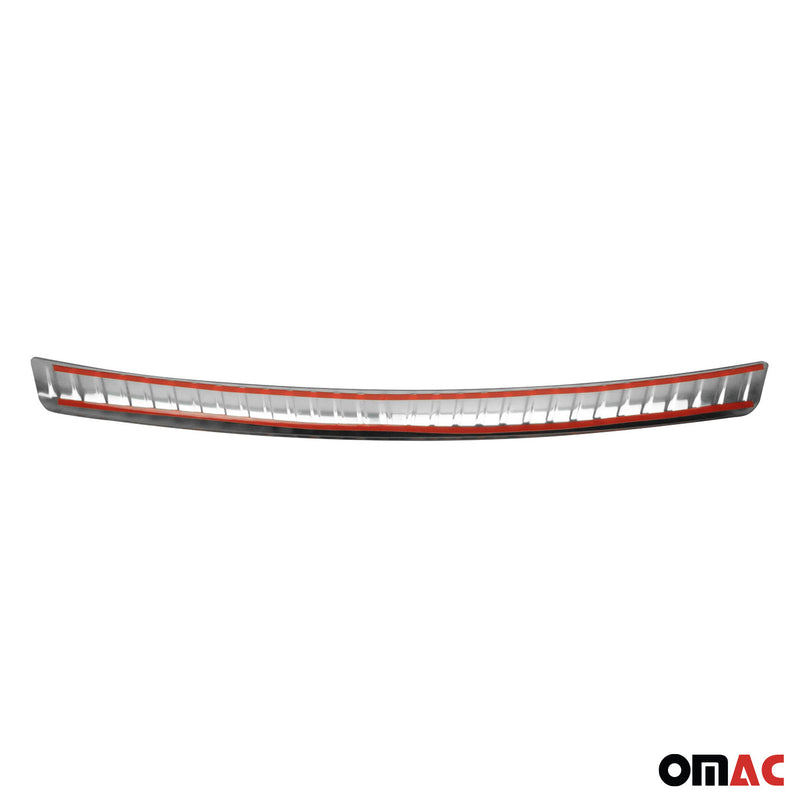 Protezione paraurti per soglia di carico per VW Touran 2003-2010 in acciaio inox spazzolato