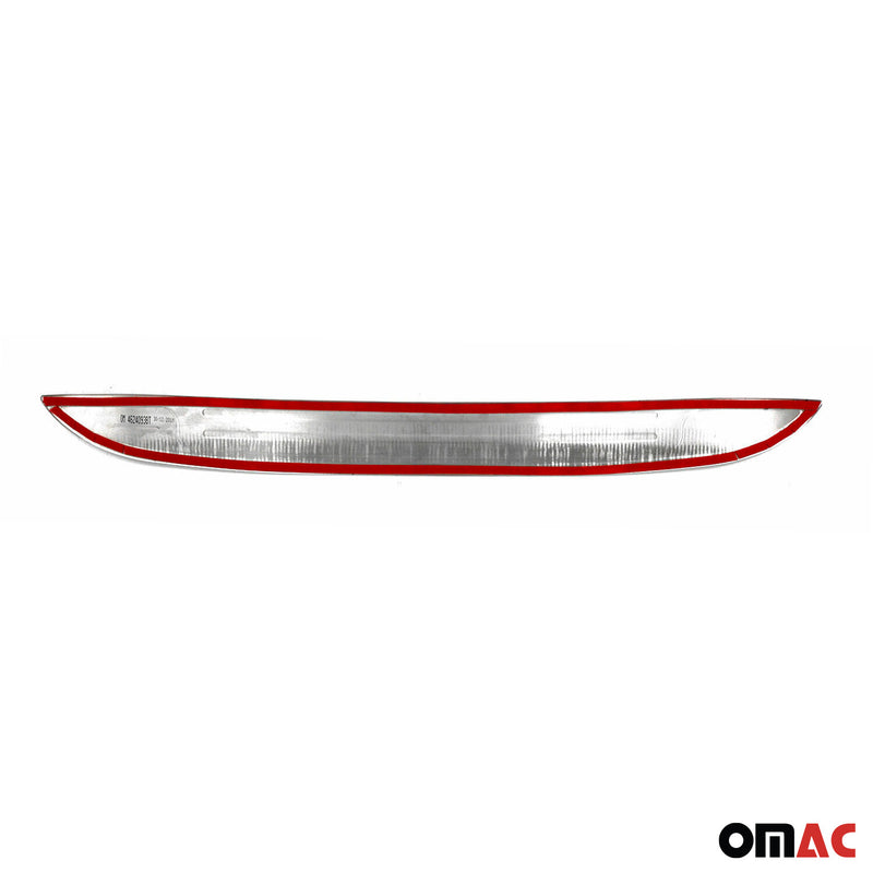 Protezione paraurti per soglia di carico per Mazda CX-3 2015-2021, colore scuro spazzolato 