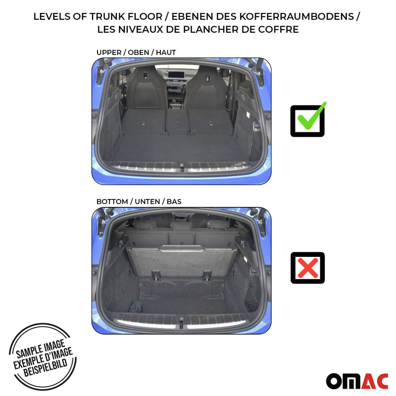 Vasca baule per Kia Niro 2016-2021 5 porte in gomma TPE nera