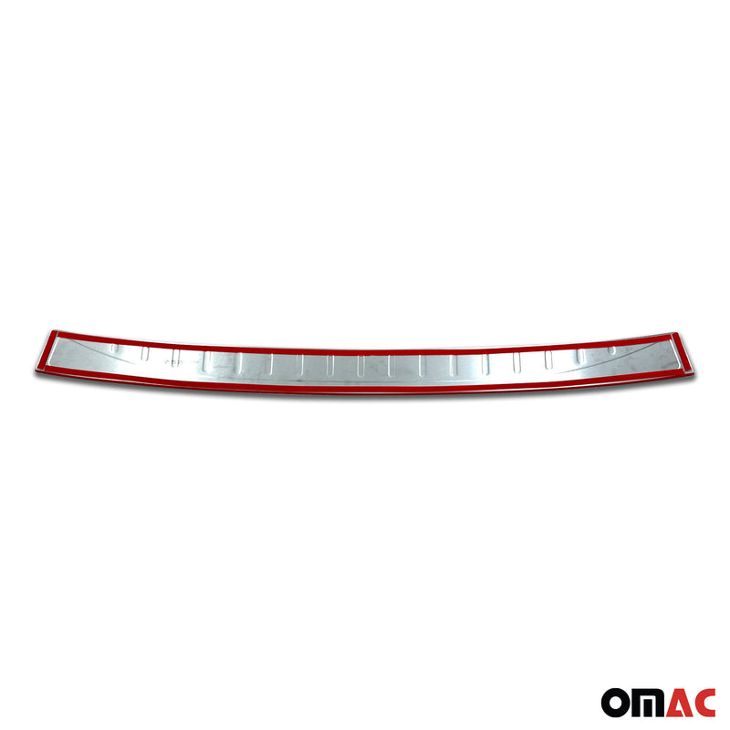 Protezione paraurti per soglia di carico per VW T6 T6.1 2015-24 porta singola cromata scura