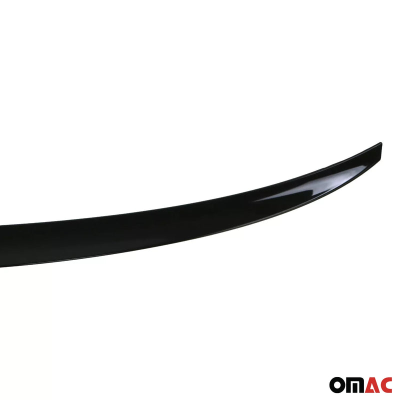 Spoiler posteriore alettone posteriore labbro posteriore per Audi A3 8V Berlina 2013-2020 ABS Nero