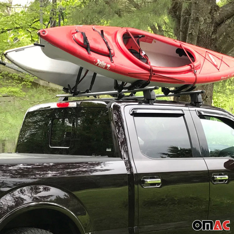 Supporto per kayak Menabo, supporto per canoa, supporto per auto e barca, supporto per kayak e barca, supporto J-carrier