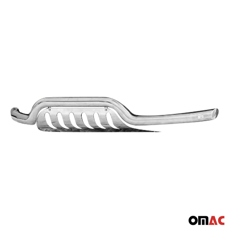 Barra di protezione anteriore in acciaio inox per Ford Kuga 2012-2017 ABE Silver Protection 