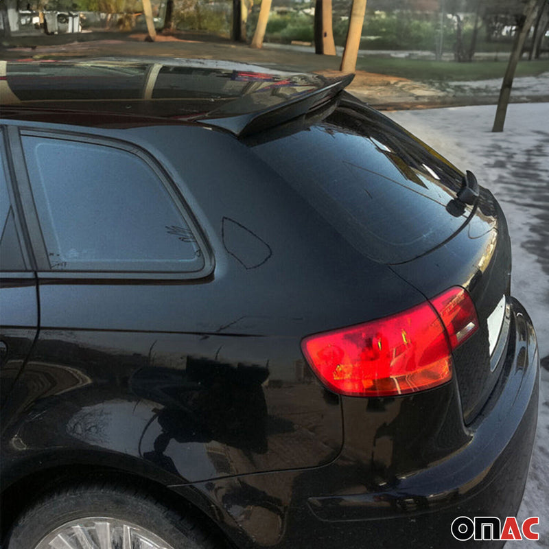 Spoiler posteriore, spoiler sul tetto, labbro posteriore per Audi A3 8P Sportback 2004-2013 verniciabile