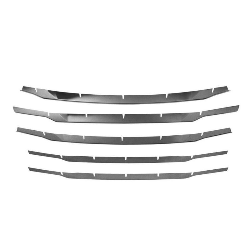 Strisce griglia per Ford Tourneo Courier 2018-2024 Cromate Scure 5x 