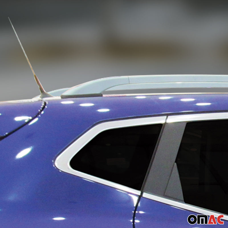 Dachreling Relingträger Aluminium für Ford Kuga 2012-2019 Alu Silber 2x
