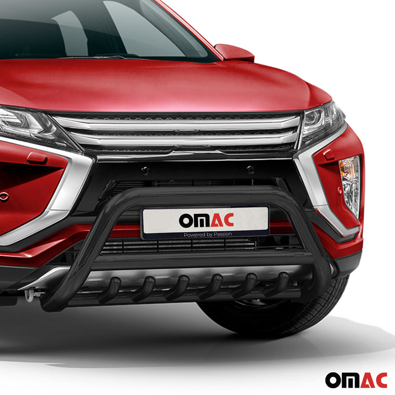 Barra di protezione anteriore per Mitsubishi Eclipse Cross 2017-2022 ABE Nero 