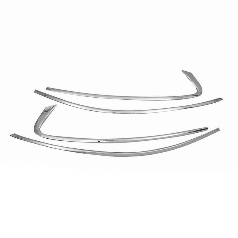 Listelli decorativi per finestrini per Ford Focus 2018-2021 in acciaio inox cromato, 4 pezzi 
