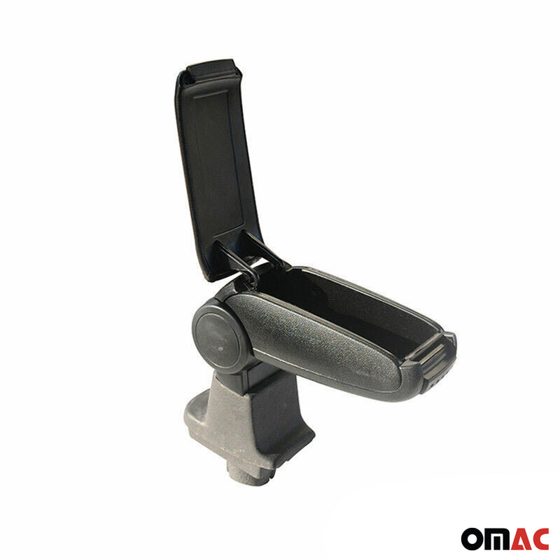 Mittelarmlehne Armlehne für Fiat Grande Punto Evo 2007-2024 PU-Leder ABS Schwarz