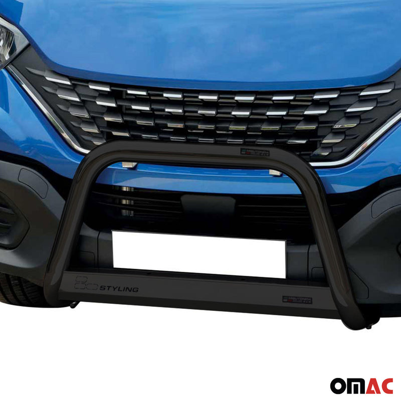 Frontbügel Frontschutzbügel für Iveco Daily 2019-2025 ø63mm Stahl Schwarz Schutz