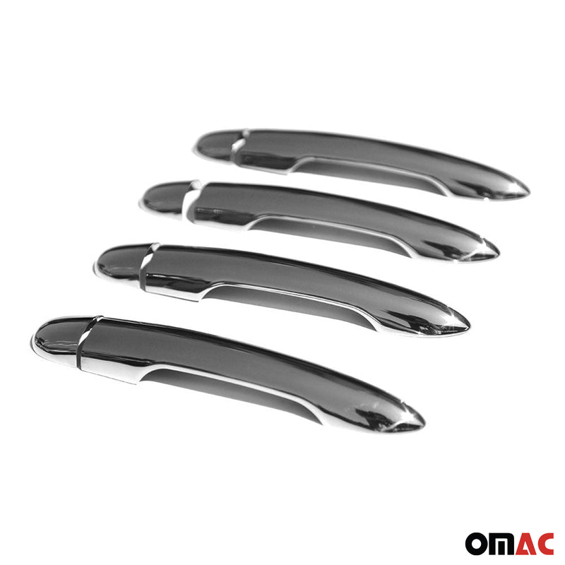 Türgriff Blende Türgriffkappen für Renault Clio 2005-2013 4Tür Edelstahl 8x