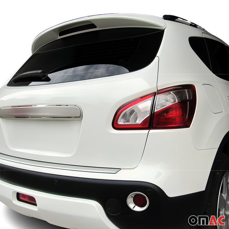 Heckspoiler Heckflügel Hecklippe für Nissan Qashqai J10 2006-2014 ABS Weiß 1tlg