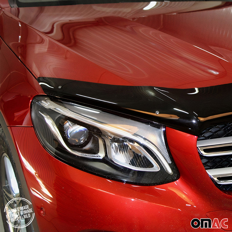 Deflettore cofano zanzariera per Mitsubishi Pajero Sport 2008-2016 scuro 