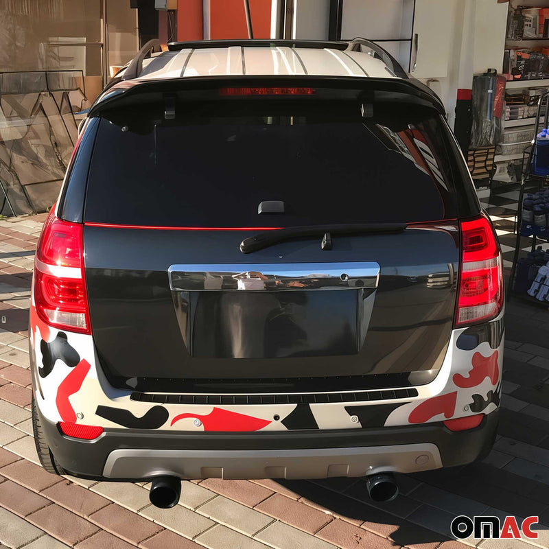 Heckspoiler Dachspoiler für Chevrolet Captiva 2006-2015 Lackiert Schwarz ABS