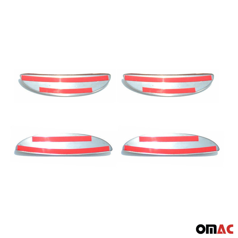 Copri maniglia porta, copri maniglia porta per Opel Corsa C 2000-2006 4 porte in acciaio inox 4x