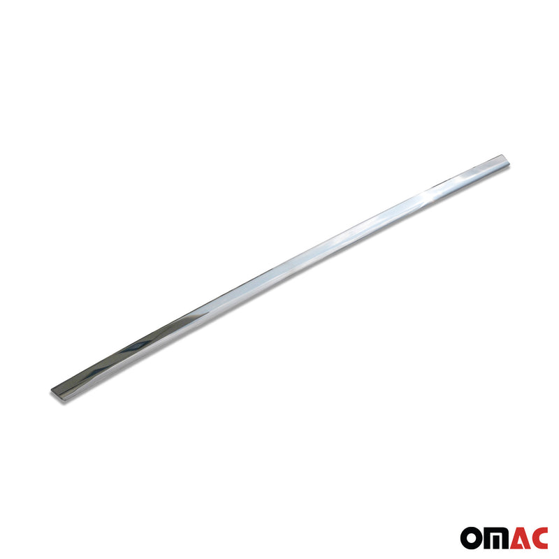 Modanatura del bagagliaio, finitura del portellone posteriore per Kia Venga 2010-2025 in acciaio inox cromato, 1 pezzo
