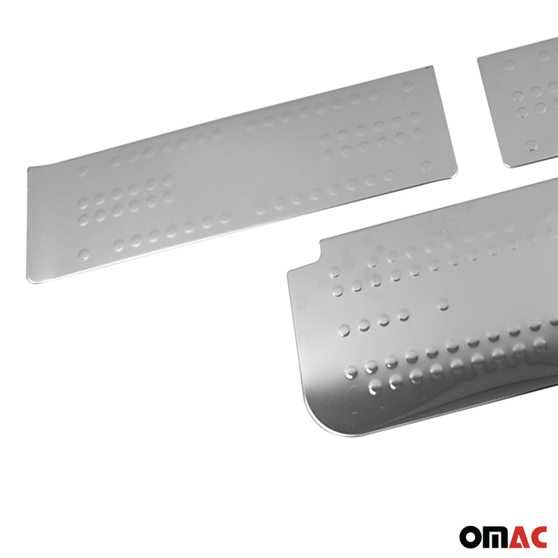 Soglie porte per Nissan NV300 2016-2024 in acciaio inox argento 3 pezzi 