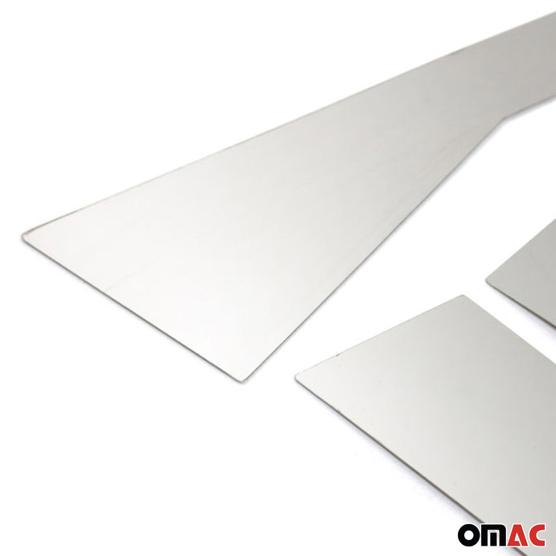 Rivestimento del montante della porta del montante B e del montante C per Honda CR-V 2012-2018, argento cromato, 6 pezzi