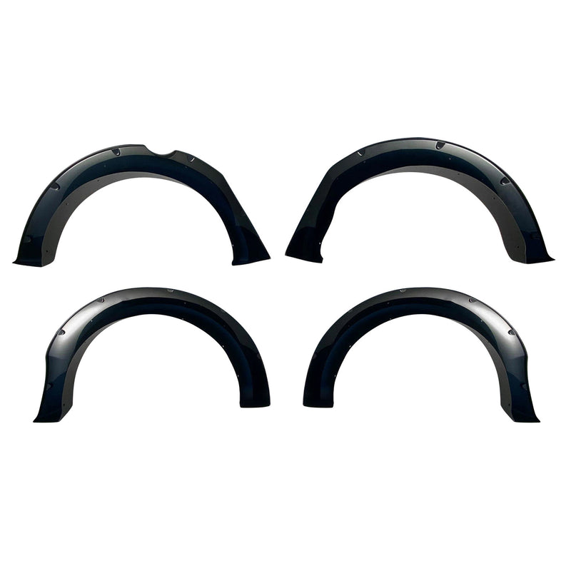 Prolunghe parafanghi passaruota per Mitsubishi L200 2015-2019 ABS argento 4 pezzi