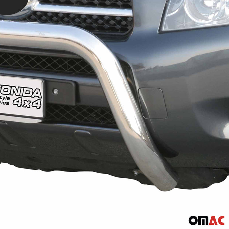 Protezione anteriore per Toyota RAV4 XA30 2006-2009 ø76mm acciaio argento