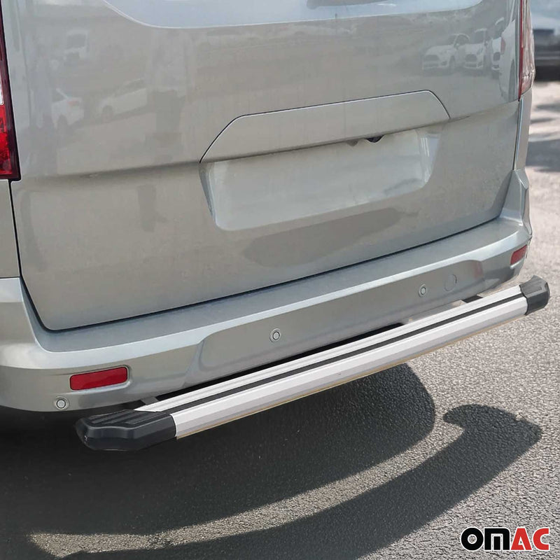 Protezione paraurti posteriore per Mercedes Citan 2012-2021 alluminio argento 