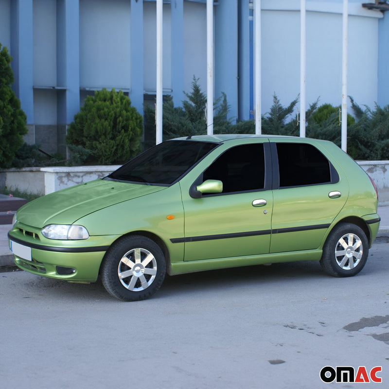 Copri maniglia porta, copri maniglia porta per Fiat Palio 1996-2000 4 porte in acciaio inox argento 4x