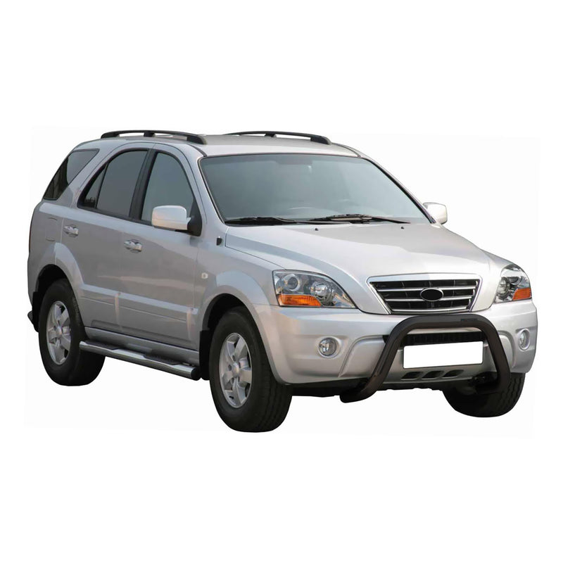 Protezione anteriore per Kia Sorento 2006-2009 ø76mm acciaio nero