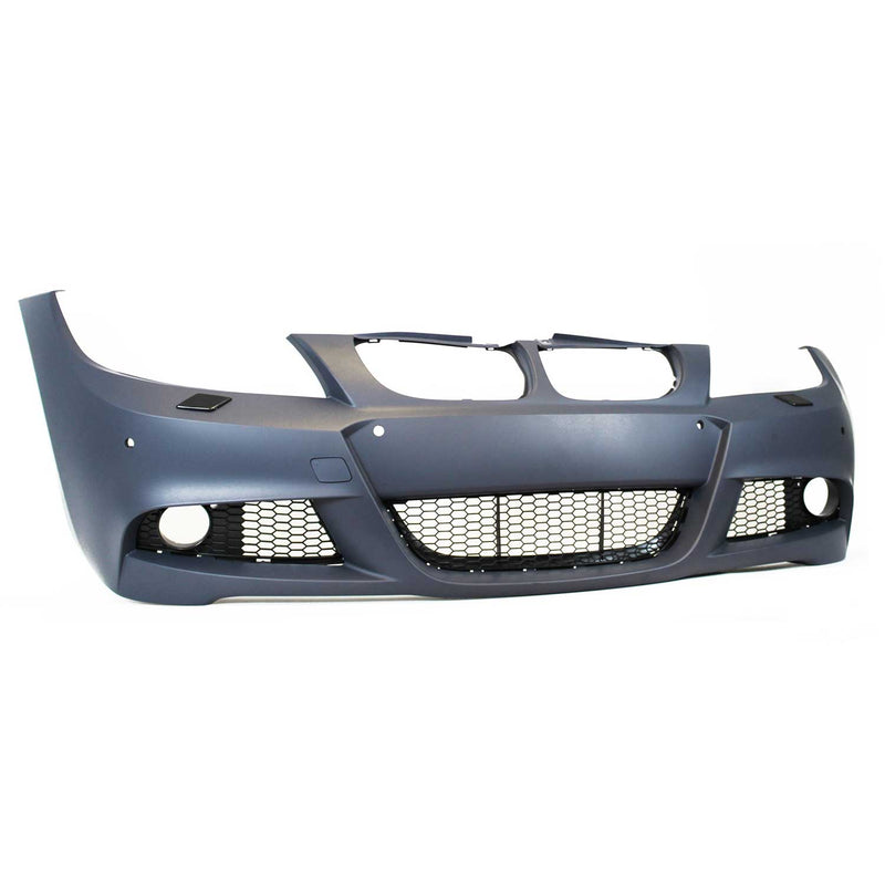 Paraurti anteriore JOM per BMW E90 / E91 2005-2008 PDC + SRA Nero