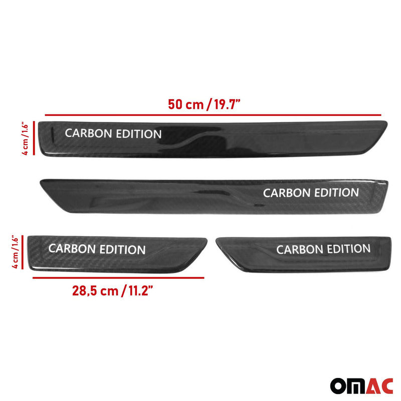 Edizione battitacco in fibra di carbonio per Mini Countryman Clubman Mitsubishi Colt 