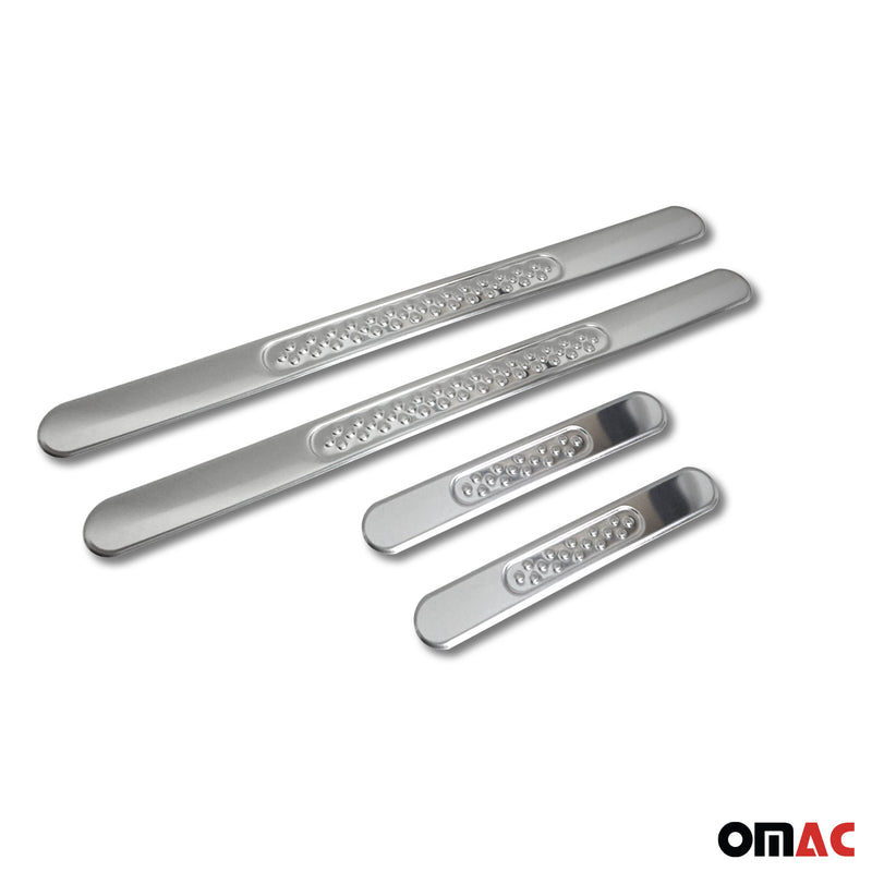 Soglie porte per Seat Mii VW Up Skoda Citigo acciaio inox 4x