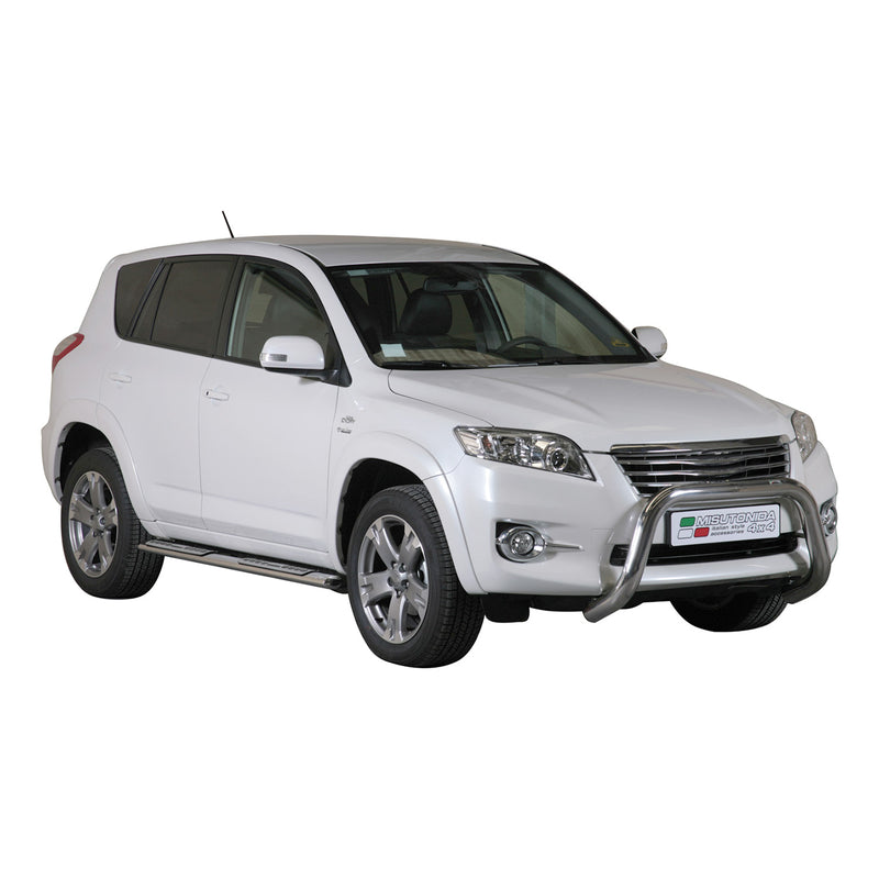 Protezione anteriore per Toyota RAV4 XA30 2010-2012 ø76mm acciaio argento