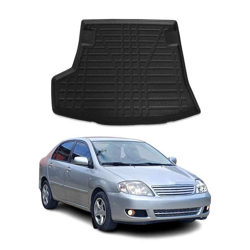 Kofferraumwanne Laderaumwanne für Toyota Corolla 2006-2010 Stufenheck Gummi TPE