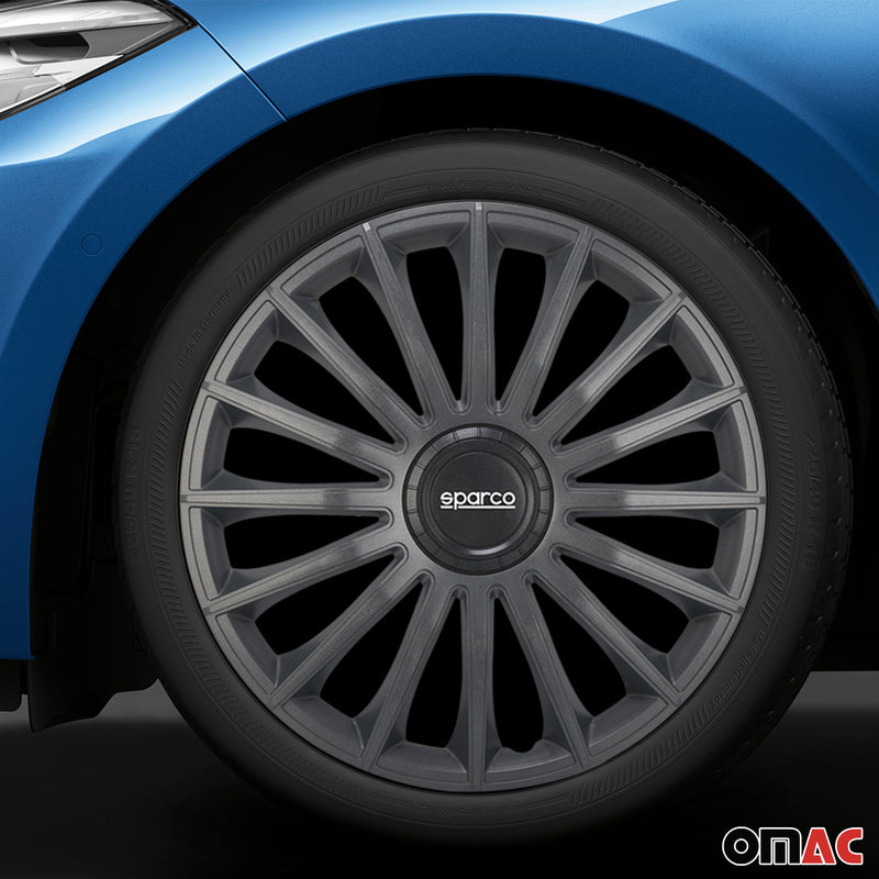 Coprimozzi Sparco 16 pollici Grigio Treviso 4 pezzi