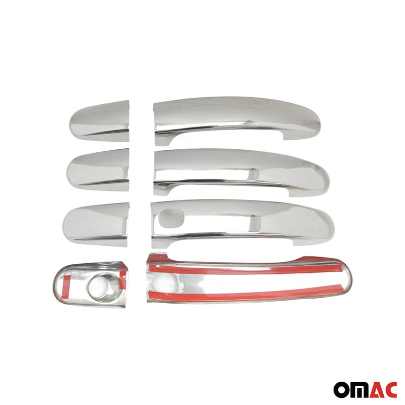 Copri maniglia porta, copri maniglia porta per Ford C-Max 2010-2019 4 porte in acciaio inox 8x 
