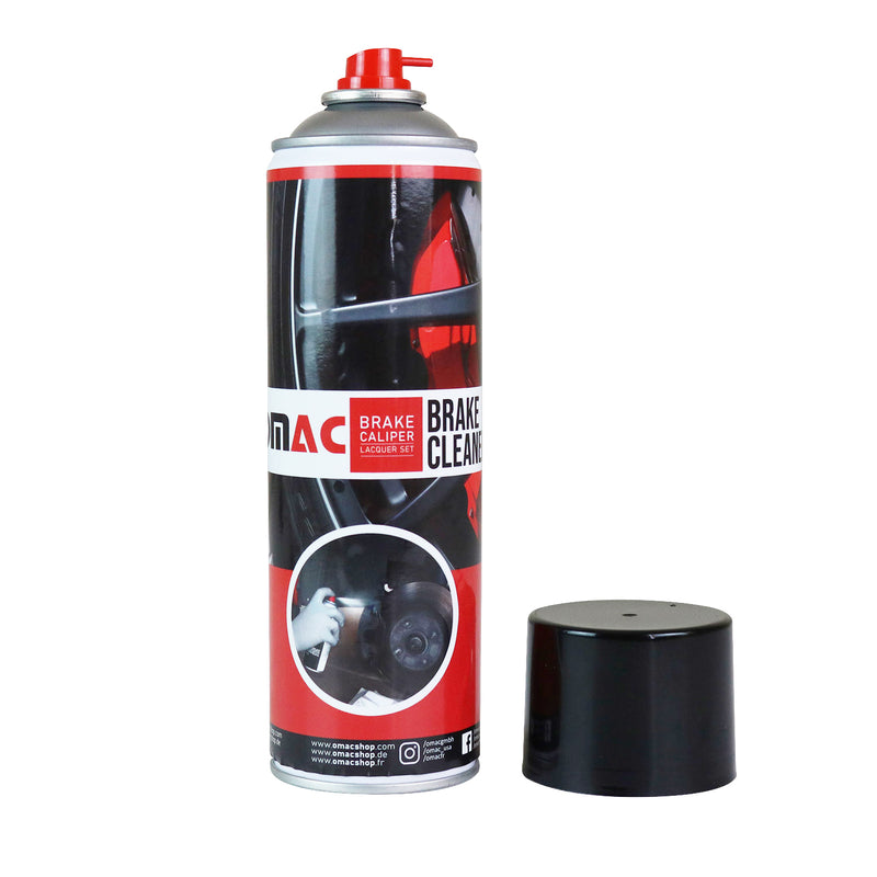 OMAC spray detergente per freni, detergente per parti, sgrassante, detergente 500 ml SET 6x