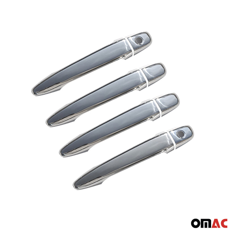 Copri maniglia porta, copri maniglia porta per Lexus GS 2005-2011 4 porte in acciaio inox argento 8 pezzi 