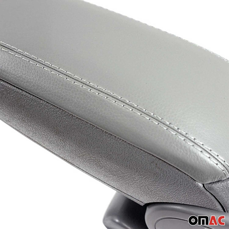 Mittelarmlehne Armlehne Mittelkonsole für VW Golf V 2003-2009 PU-Leder Grau