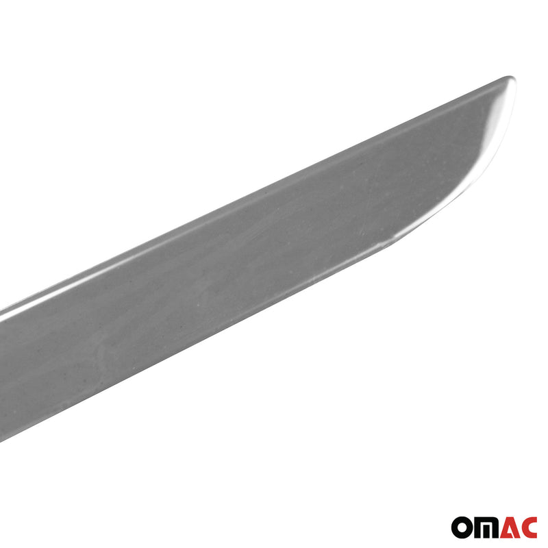Modanatura posteriore del bagagliaio per Kia Venga 2009-2019 hatchback in acciaio inox cromato