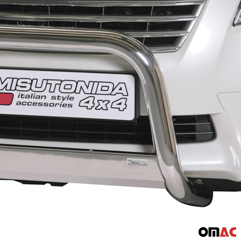 Protezione anteriore per Toyota RAV4 XA30 2010-2012 ø63mm acciaio argento 