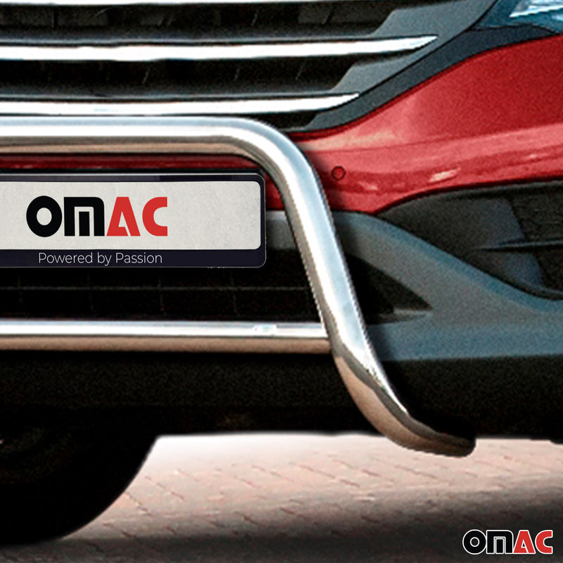 Barra di protezione anteriore per Honda CR-V 2012-2016 con ABE in acciaio argento 